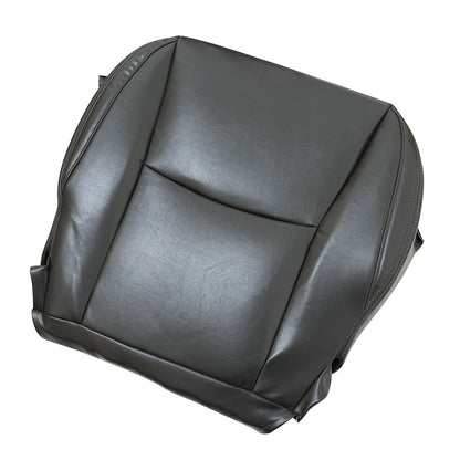 For 2003-2009 Lexus GX470 Driver Bottom Replacement Leather Seat Cover Dark Gray