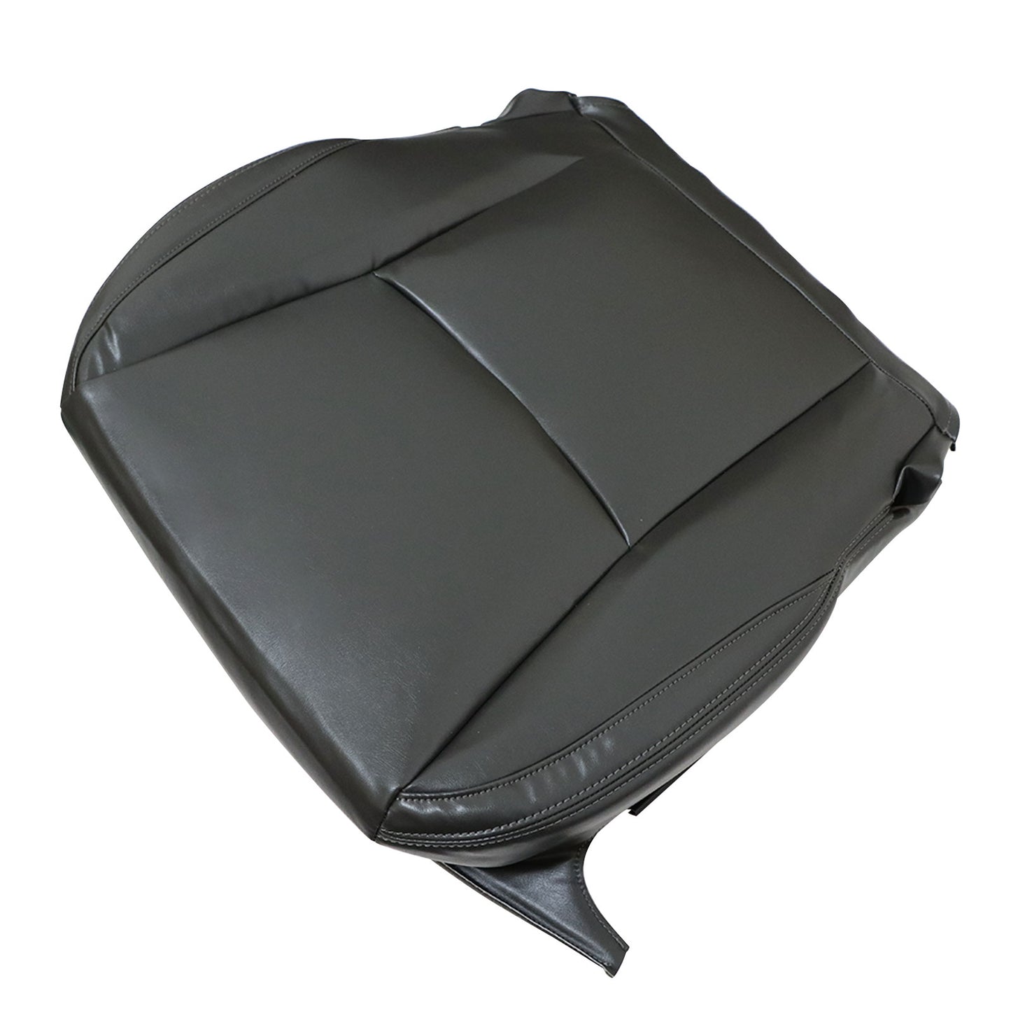 For 2003-2009 Lexus GX470 Driver Bottom Replacement Leather Seat Cover Dark Gray