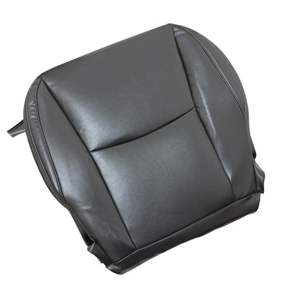 For 2003-2009 Lexus GX470 Driver Bottom Replacement Leather Seat Cover Dark Gray