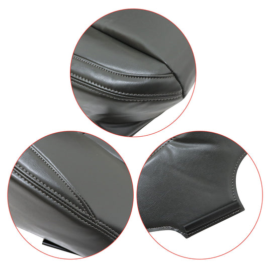 Fits 2005 Lexus GX470 Front Passenger Side Lower Leather Seat Cover Dk Gray