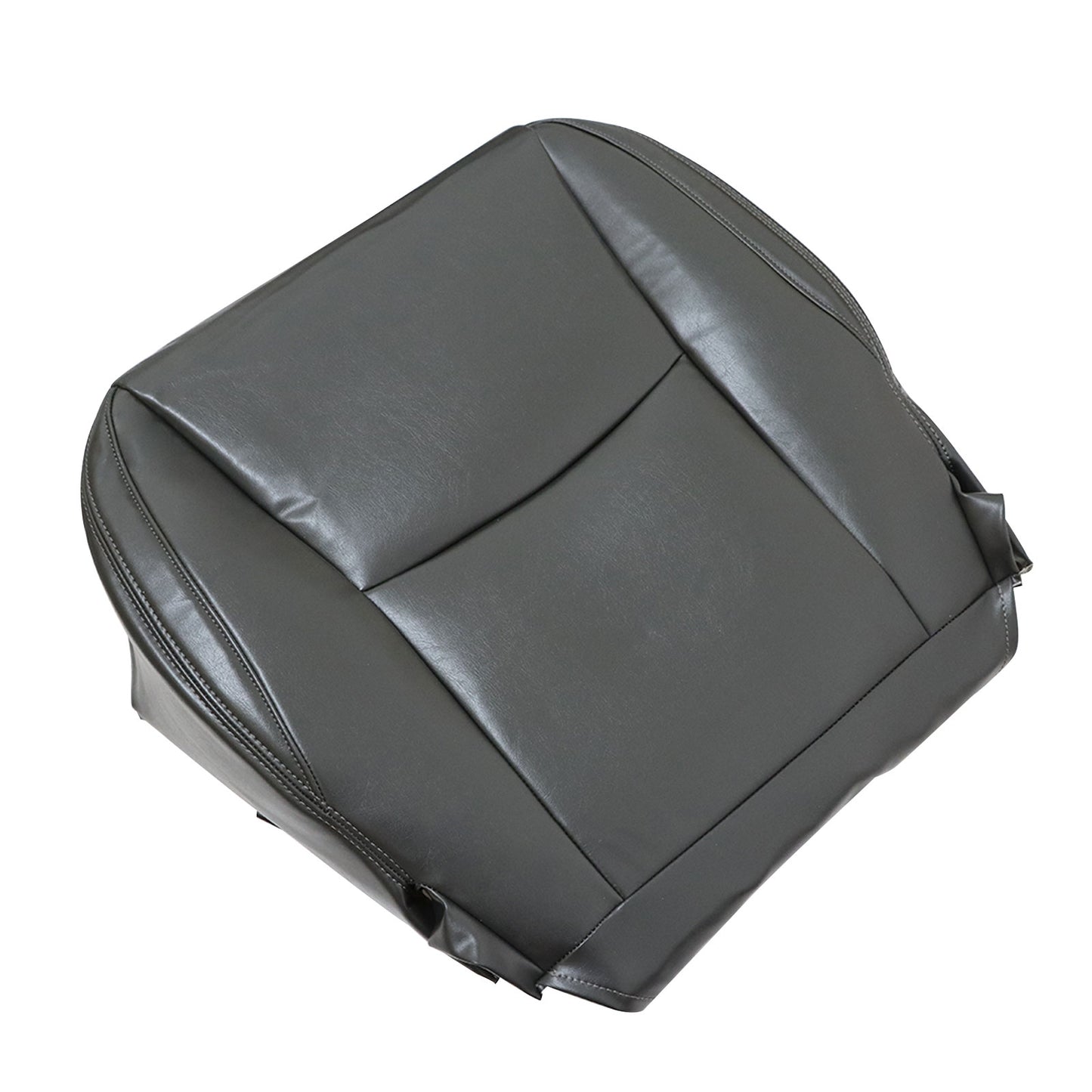 Fits 2005 Lexus GX470 Front Passenger Side Lower Leather Seat Cover Dk Gray