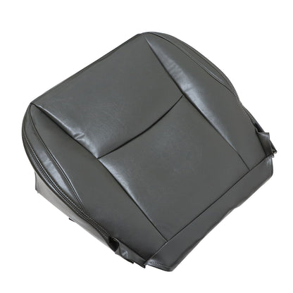 Fits 2005 Lexus GX470 Front Passenger Side Lower Leather Seat Cover Dk Gray