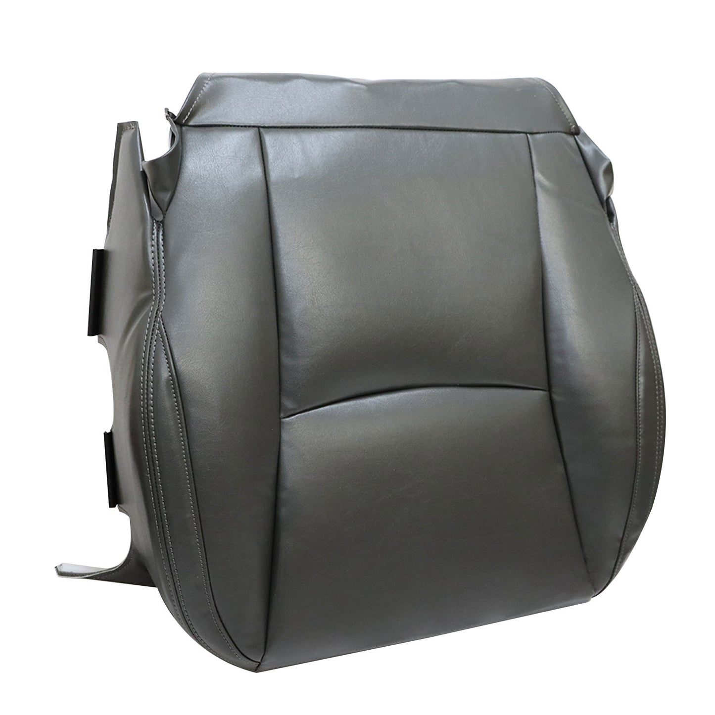 Fits 2005 Lexus GX470 Front Passenger Side Lower Leather Seat Cover Dk Gray