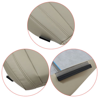 New 2011-2021 For Jeep Grand Cherokee Driver Side Bottom Leather Seat Cover Tan