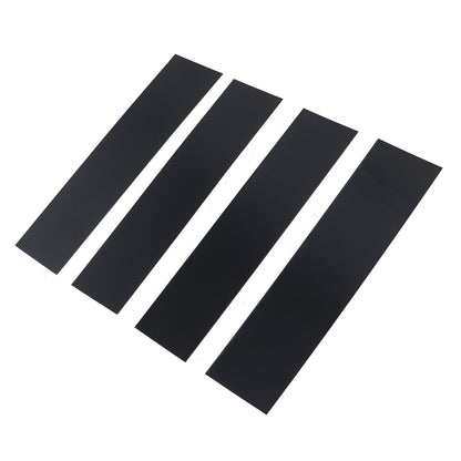 For 15-2021 Ford F-150 4Pcs Glossy Black B Pillar Post Door Window Covers Trim