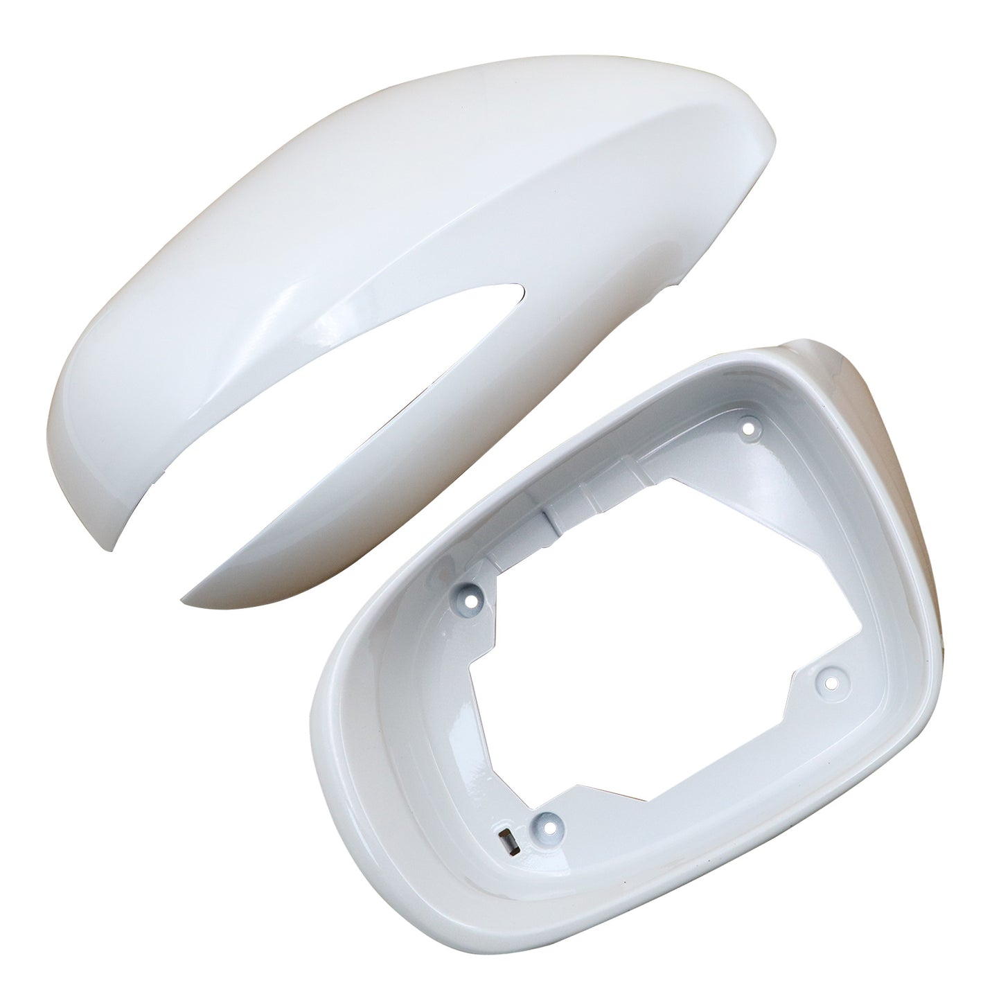 1PCS RH White Outer Mirror Cover Base 8791A53411AA0 For Lexus 2010-12 ES350 USA