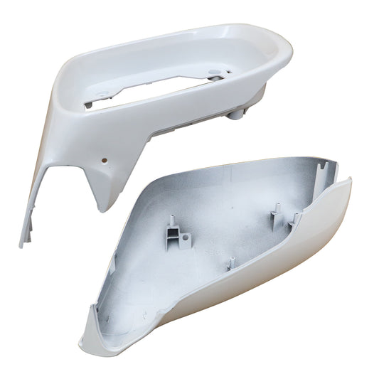 1PCS RH White Outer Mirror Cover Base 8791A53411AA0 For Lexus 2010-12 ES350 USA