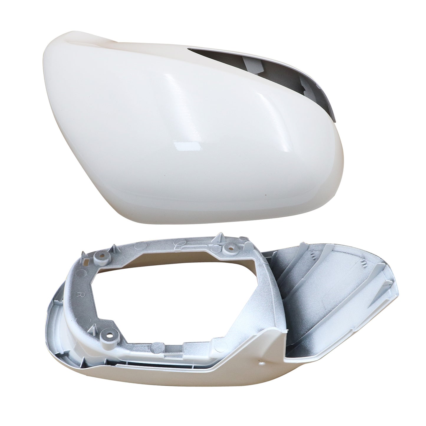 1PCS RH White Outer Mirror Cover Base 8791A53411AA0 For Lexus 2010-12 ES350 USA