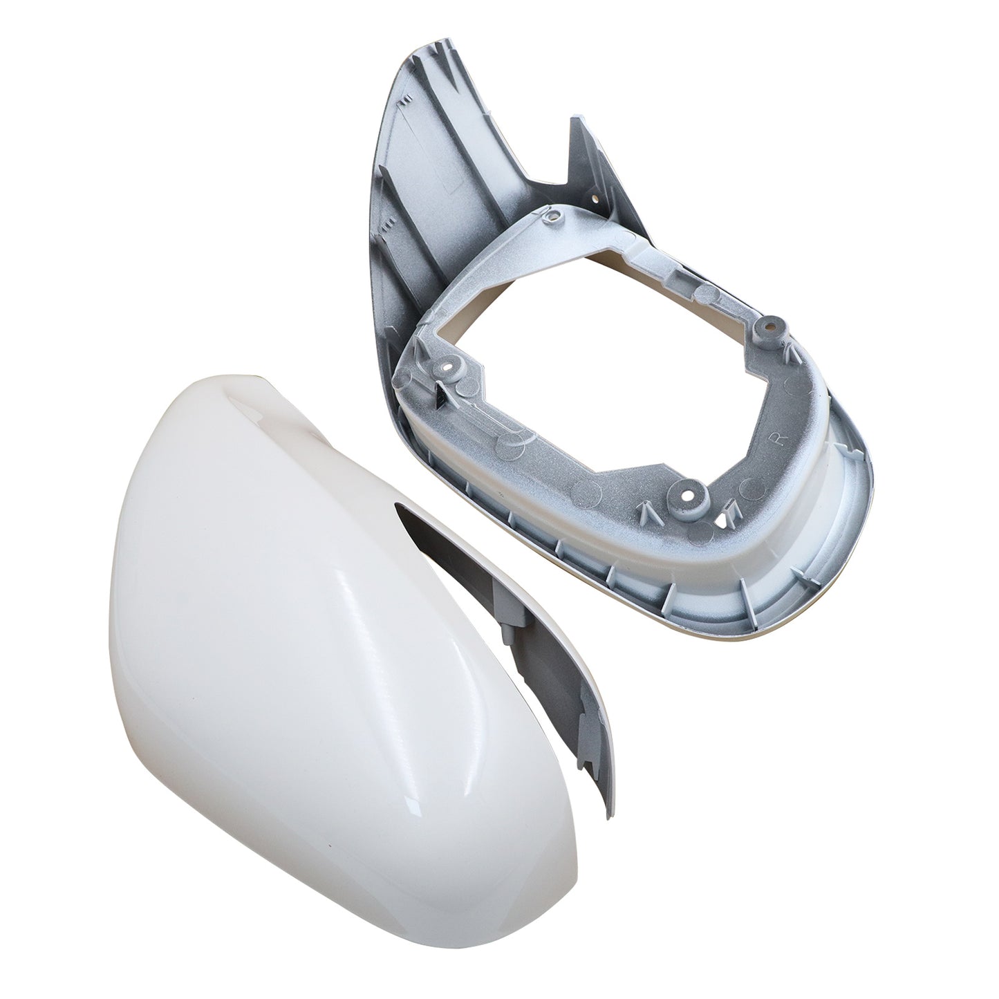1PCS RH White Outer Mirror Cover Base 8791A53411AA0 For Lexus 2010-12 ES350 USA
