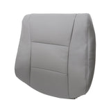 For 1998-07 Toyota Land Cruiser Driver / Passenger Top Leather Seat Cover Gray
