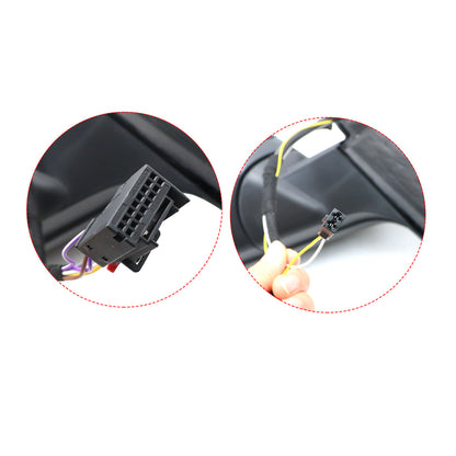 Fits For Volkswagen Atlas 18-21 Left Driver Side Mirror Blind Spot Heated 8Pin