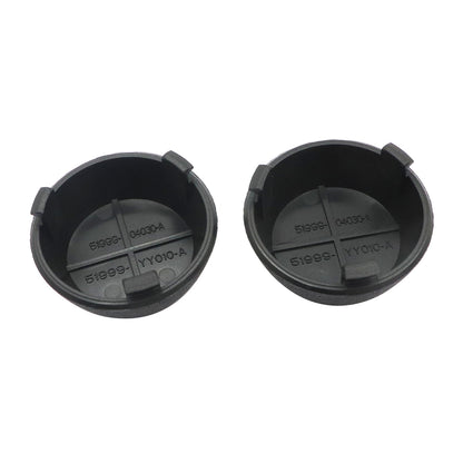 For 2005-2015 Toyota Tacoma 2x Rear Bumper Dome Caps Cover PT228-34000-BK