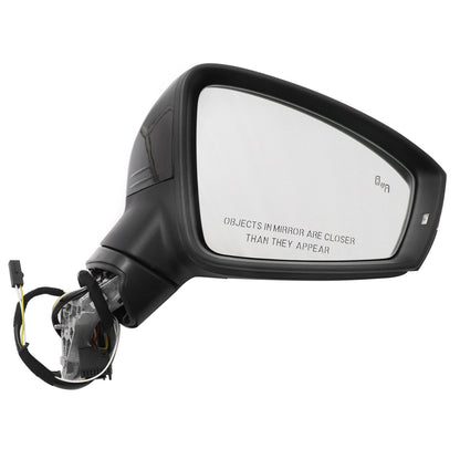 2018-2021 For Volkswagen Tiguan Mirror w/ Blind Spot Heated Passenger Right Side
