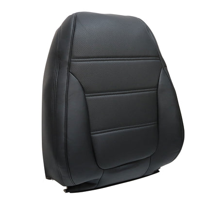 For 2011 2012 2013 2014 2015 2016 2017 VW Jetta Driver Top Seat Cover Black