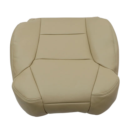 Passenger Side Top Replacement Leather Seat Cover Fits 2007-2013 Acura MDX Tan