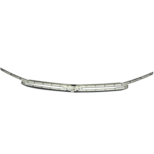 FITS 2021-2024 CHEVROLET TAHOE/SUBURBAN FRONT GRILLE MOLDING TRIMS GLOSS BLACK