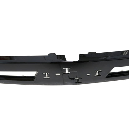 FITS 2021-2024 CHEVROLET TAHOE/SUBURBAN FRONT GRILLE MOLDING TRIMS GLOSS BLACK