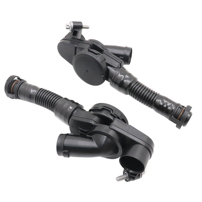 For Porsche Cayenne Macan Panamera 2X L&R PCV Engine Crankcase Vent Valves