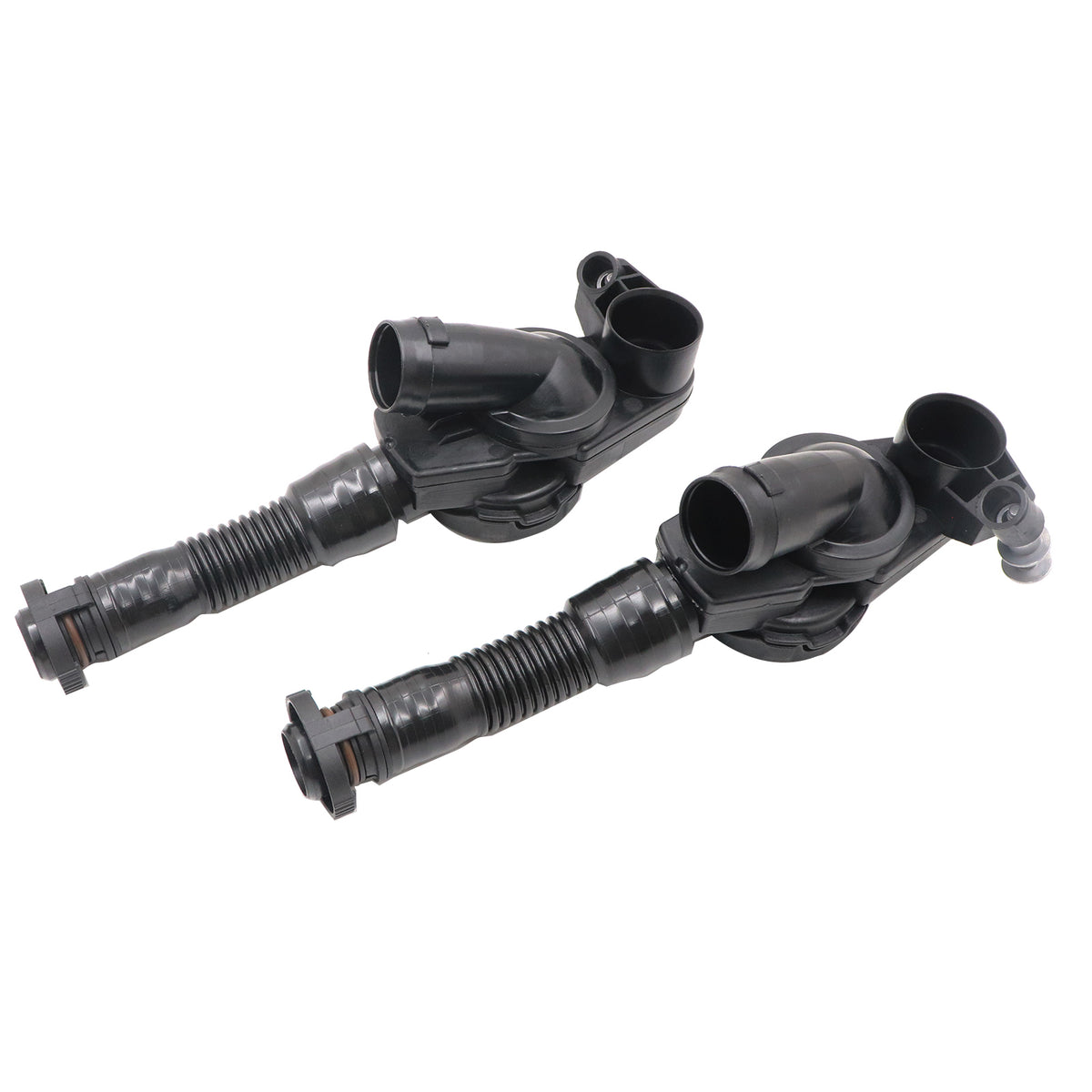 For Porsche Cayenne Macan Panamera 2X L&R PCV Engine Crankcase Vent Valves