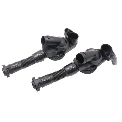 For Porsche Cayenne Macan Panamera 2X L&R PCV Engine Crankcase Vent Valves