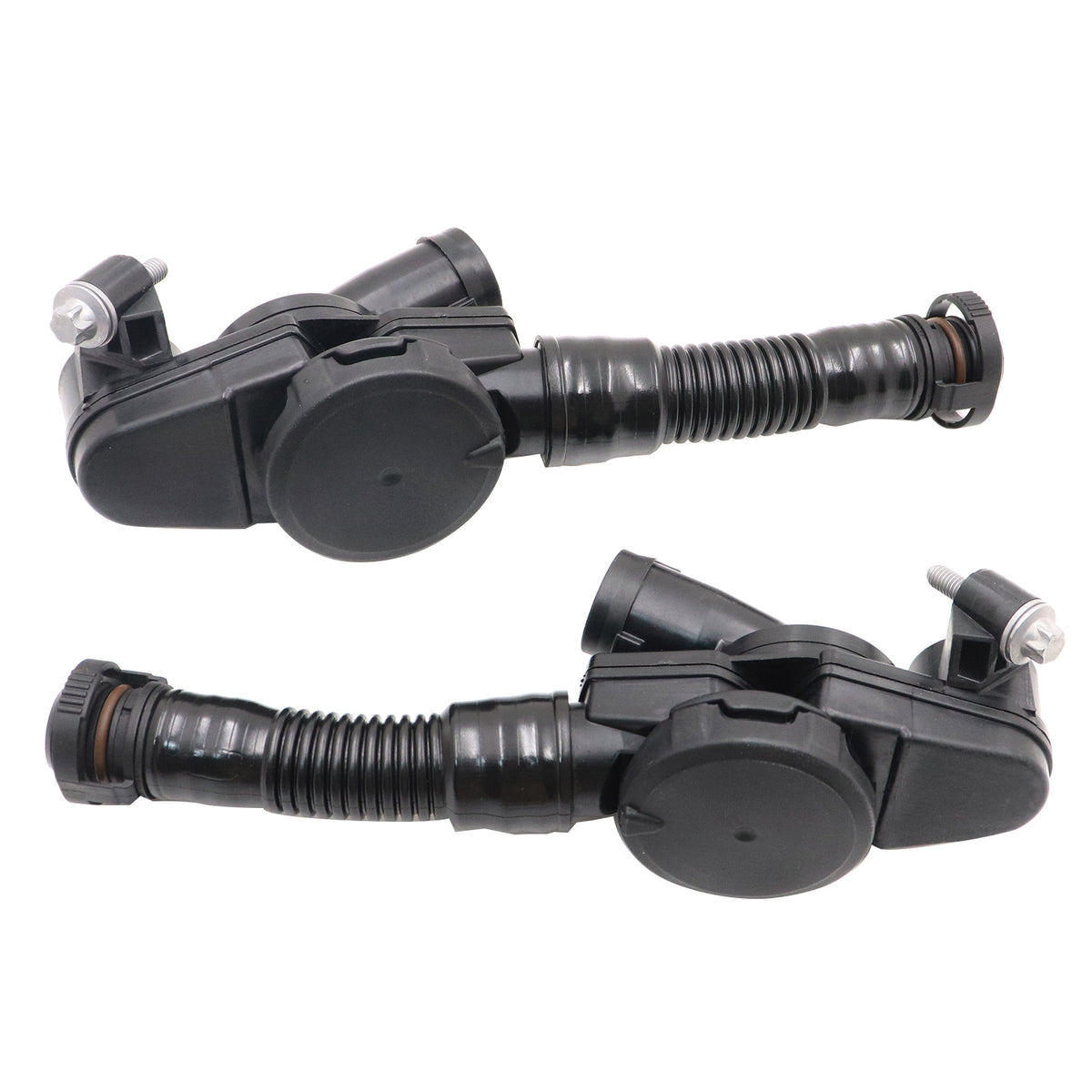 For Porsche Cayenne Macan Panamera 2X L&R PCV Engine Crankcase Vent Valves