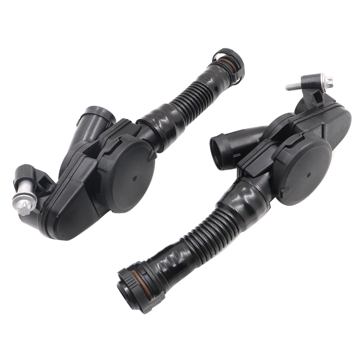 For Porsche Cayenne Macan Panamera 2X L&R PCV Engine Crankcase Vent Valves