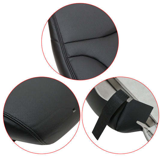 New For 2002-2006 Lexus ES300 ES330 Driver Top Perforated Seat Cover Black