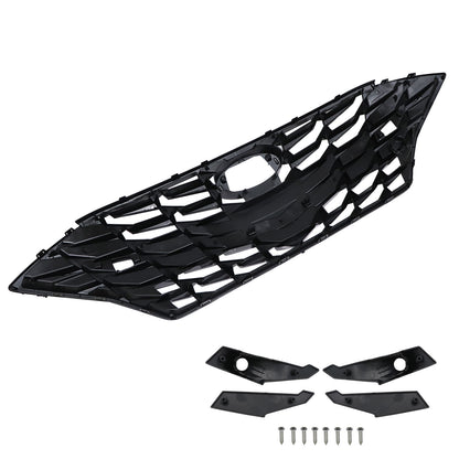 Fit Hyundai Sonata 2020-2022 Front Upper Grille 86350L0700 W/Sensor Hole