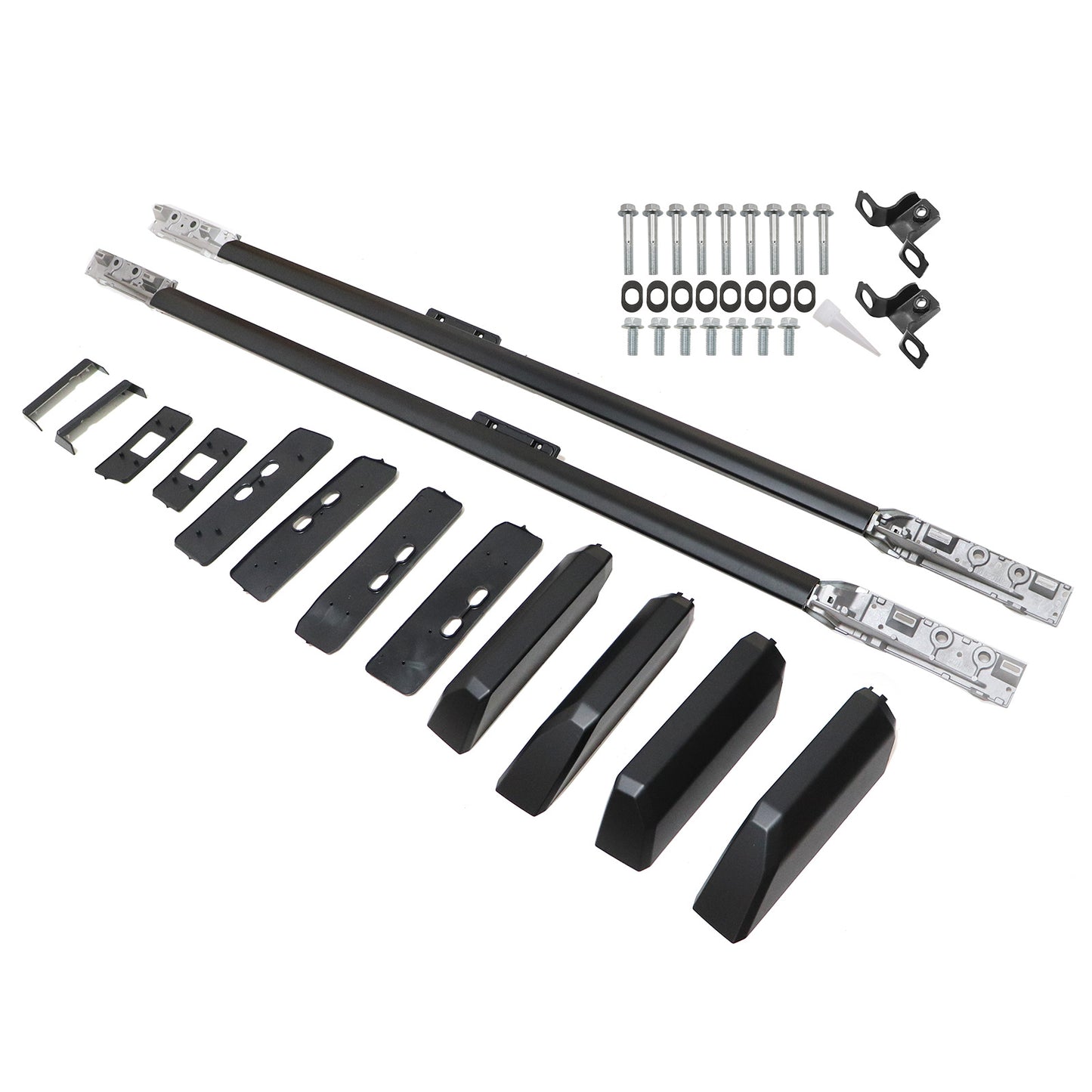 For Land Cruiser Prado J250 LC250 2024 Roof Rail Racks Side Rail Bars 2Pcs
