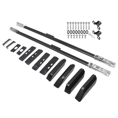 For Land Cruiser Prado J250 LC250 2024 Roof Rail Racks Side Rail Bars 2Pcs