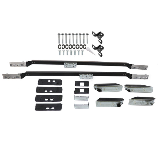 For Land Cruiser Prado J250 LC250 2024 Roof Rail Racks Side Rail Bars 2Pcs