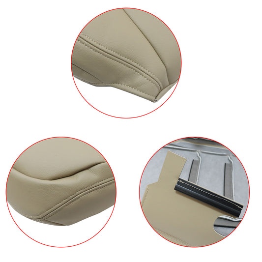 Fits Lexus GS300 GS400 GS430 1998-2005 Front Right Top Leather Cover Ivory Tan