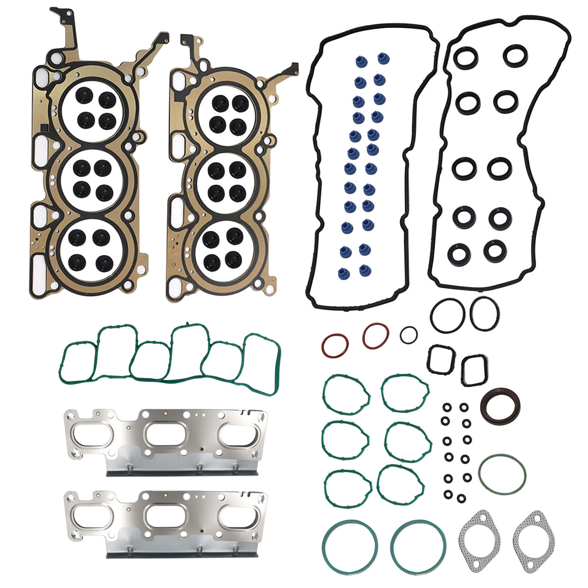 Head Gasket Set Fits For 2011-2019 Ford Edge Explorer Flex Taurus 3.5L V6 DOHC