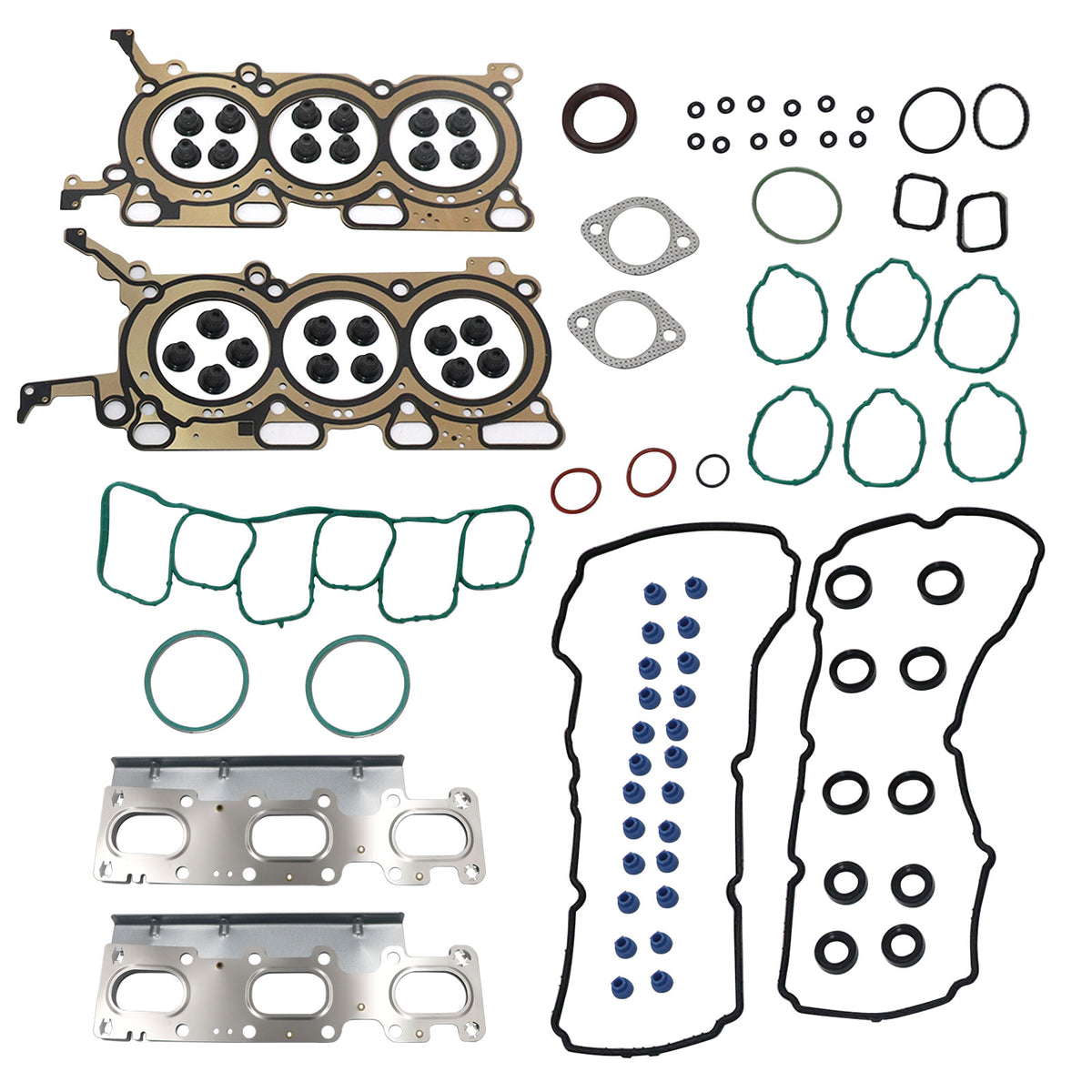 Head Gasket Set Fits For 2011-2019 Ford Edge Explorer Flex Taurus 3.5L V6 DOHC