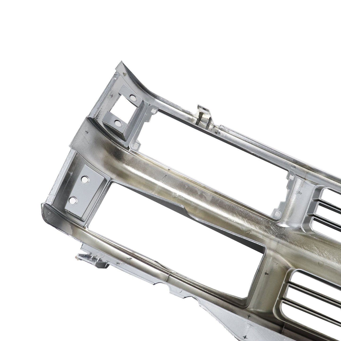 New Chrome Grille w/Black Insert Fit For 94-98 Chevy C/K 1500 2500 3500 Truck