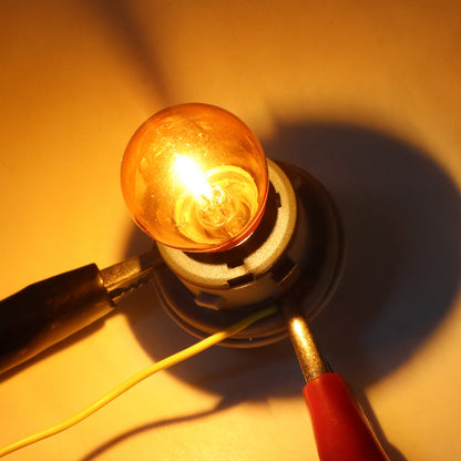 Set Front Turn Signal Lamp Light Bulb w/ Socket For Hyundai Genesis 2009-2013
