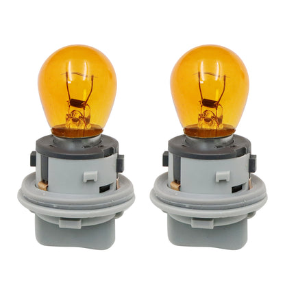 Set Front Turn Signal Lamp Light Bulb w/ Socket For Hyundai Genesis 2009-2013