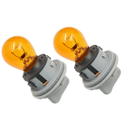 Set Front Turn Signal Lamp Light Bulb w/ Socket For Hyundai Genesis 2009-2013