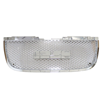 New Fits For 2007-2014 GMC Yukon/XL1500 Denali Chrome Mesh Style Front Grille