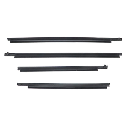 For Toyota 4Runner 96-02 Door Belt Molding Set of 4 Front Rear Left Right