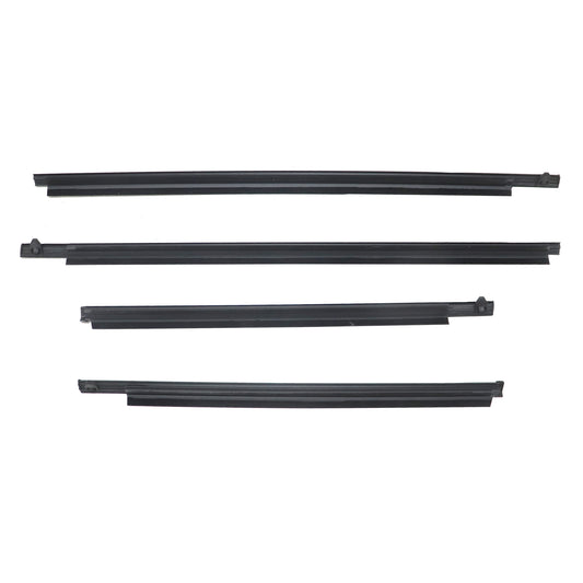 For Toyota 4Runner 96-02 Door Belt Molding Set of 4 Front Rear Left Right