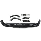 Brand New Fit RAM 1500 19-24 +Dual Exhaust +Park Assist Holes Rear Step Bumper