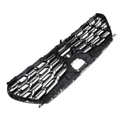 Fits For 2020-2022 Toyota Highlander Front Bumper Upper Grille Chrome Trim Grill