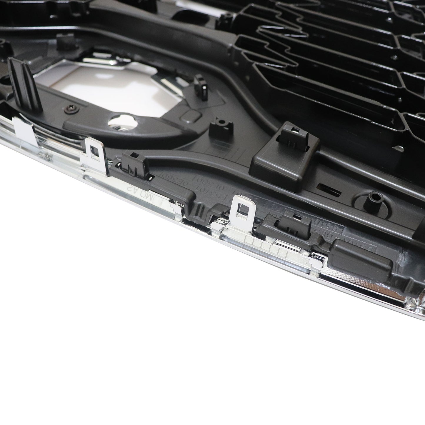 Fits For 2020-2022 Toyota Highlander Front Bumper Upper Grille Chrome Trim Grill