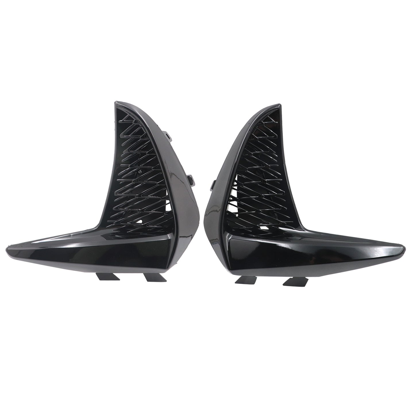 Front Bumper Left+Right Fog Light Covers For 2016-2020 Lexus IS200t IS300 IS350