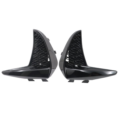Front Bumper Left+Right Fog Light Covers For 2016-2020 Lexus IS200t IS300 IS350