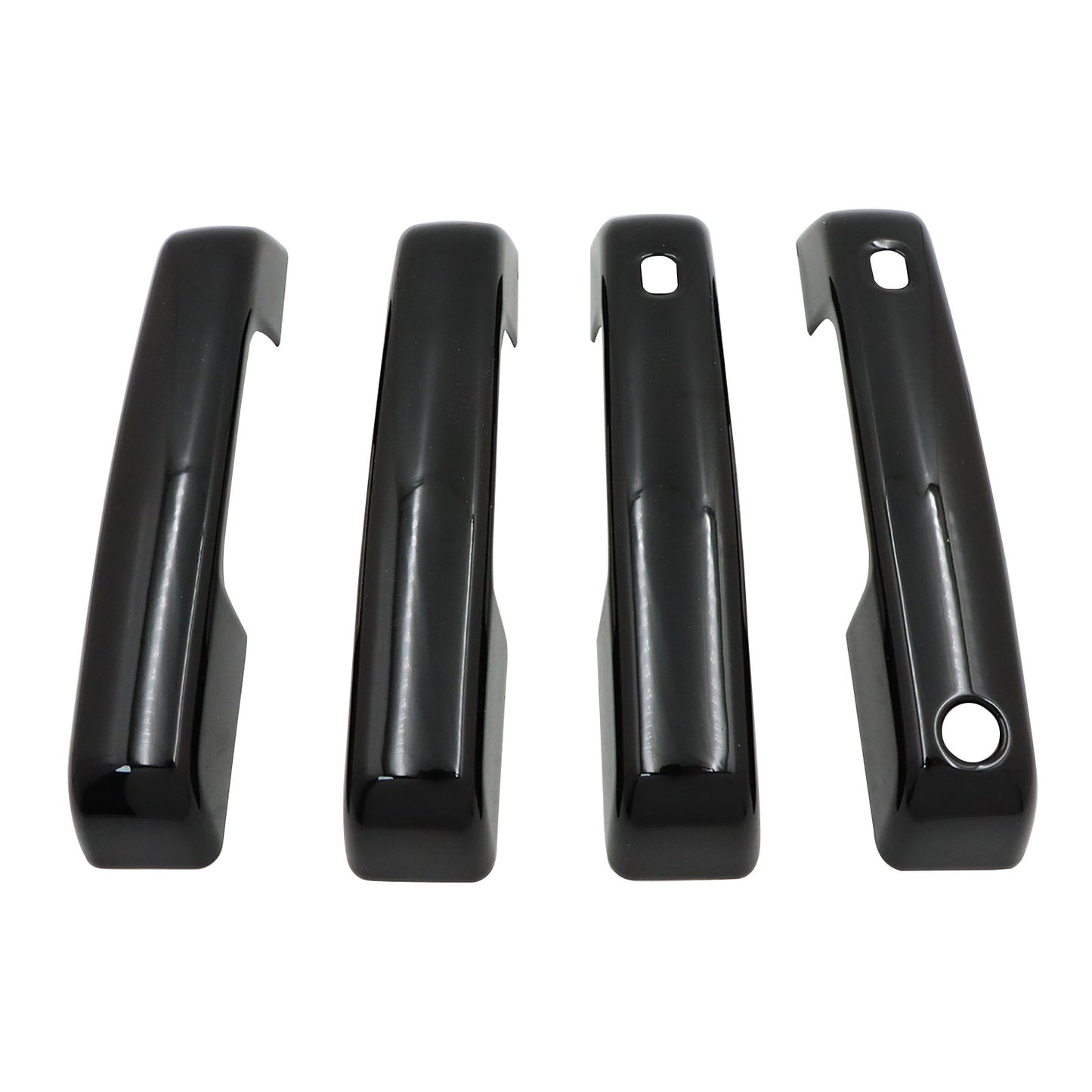 For Ford F250 F350 Super Duty 2023 2024 2025 Gloss Black Door Handle Covers