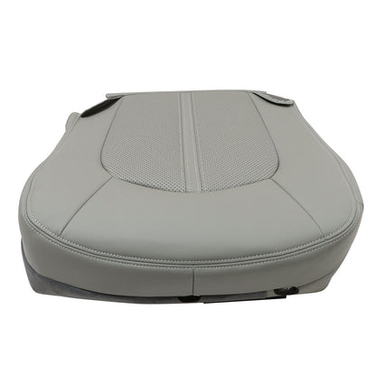 For Cadillac CTS 2008-2013 Passenger Bottom Replacement Leather Seat Cover Gray