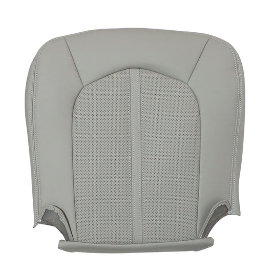 For Cadillac CTS 2008-2013 Passenger Bottom Replacement Leather Seat Cover Gray