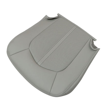 For Cadillac CTS 2008-2013 Passenger Bottom Replacement Leather Seat Cover Gray